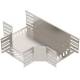 OBO Bettermann 6038362 RT 120 A2 T-piece for cable duct horizontal 