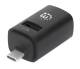 MANHATTAN 3-Port USB Type-C Combo Hub USB-C Male to 3x USB-A 1x 5 Gbps USB 3.2 Gen 1 2x 480 Mbps USB 2.0 Bus Powered Black