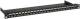 RACKMOUNT.IT Patchpanel 24 port 2/3U Black Frame industrial Couplers