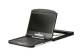 Aten CL3100NX-ATA-GG TFT-Schublade, 48,3 cm ( 19 inch ) 1HE, inkl. TFT 47 cm ( 18,5 inch ), Schwarz, Deutsch, (USB, VGA) mit ultra kurzer Tiefe