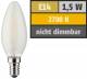 Muellerlicht ETT-1451912 LED Filament Kerzenlampe, E14, 1,5W, 150lm, 2700K, warmweiß, matt