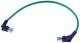 Harting 09488585588075 Steckverbinder VB RJ45 LaR-VB RJ45 LaR FRNC grün 7,5 m