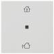 GIRA 510627 KNX RF operating resolution 1f heating mode system 55 pure white w