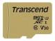 Flash Secure Digital Card (microSD) 8GB - Transcend 500S