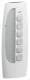 Hager TU406 KNX radio remote control, 6 buttons 6 channels 868MHz 133.6 x50, 2x16mm