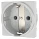 Mennekes 11515K 16A2P + E 230V, Socket outlet white