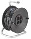 Bachmann 392.181 Kabeltrommel 4fach mit Thermoschutzschalter sw 50m