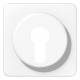 Jung CD528WW Cover for key switch, CD 528 WW alpine white
