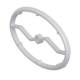 Kaiser 1159-95 wall slot clip for slots 20–55 mm