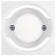 Berker 11988989 Zentralstück für LichtSignal E14 S.1/B.3/B.7 Glas polarweiß