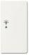 Busch Jaeger 2CKA006220A0492 BJ 6231-22-884 rocker/R 2f light matt studio white Busch-free@home future linear