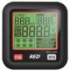 RED 2810-10-0005 Steckdosentester CAT II 300 V LCD-Anzeige FI/RCD-Testfunktion