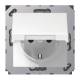 JUNG A1520KLWW SCHUKO socket outlet flip cover series A/AS alpin white