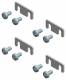 Siemens 8GK99100KK32 8GK9910-0KK32 ALPHA630DIN, VERBINDU, depth = 250 / 320mm (1 set = 2 pieces)