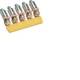 Hager KWJ02B5 Insulated cross connector 2.5 mm² 5-way screw technique