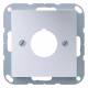 Jung A564AL A cover 564 AL, for control devices D = 22.5 mm aluminum