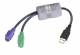 BlackBox KVUSB2PS2 USB zu PS/2 Tastatur/Mauskonverter - unterstützt PC, SUN und MAC - Firmware upgradefähig