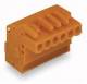 WAGO 232-306/026-000 Abgewinkelte Federleiste 0,08-2,5qmm orange