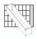 Cimco 414585 Einsatzfächer für Carry-Lite Typ 55-A9-4 218x39x47mm