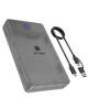 Gehäuse IcyBox Spade Base 388 für 6,3 cm ( 2,5 Zoll )/8,9 cm ( 3,5 Zoll ) SATA SSD/HDD