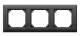 Merten 486314 M-PLAN-Rahmen 3fach anthrazit