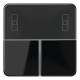 Jung CD4093TSASW KNX Tastensatz kpl für Raumcontrollermodul schwarz