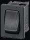 Bachmann 924.182 rocker switch series 3631 changeover switch 1-pole black