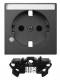 Merten MEG2333-0414 expansion set Ko. for anthracite socket system M
