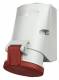 Mennekes 1852 32A3P 9H400V Wanddose TwinCONTACT IP44