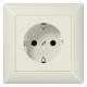 Jung AS1520KI SCHUKO Steckdose volle Platte 16A 250V AS weiß