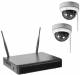 INDEXA WR100 SET D2 2TB WiFi surveillance camera set 2 dome cameras, NVR, app 26609