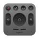 Logitech 993-001389 Webcam MEETUP Fernbedienung mit Remote Control