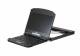 Aten TFT-Schublade,48,3 cm ( 19 Zoll ) 1HE,incl.TFT 47 cm ( 18,5 Zoll ), schwarz, Deutsch, (USB/HDMI/DVI/VGA) mit ultrakurzer Tiefe