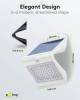 Goobay LED-Solar-Wandleuchte mit Bewegungsmelder, 4 W, we