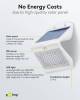 Goobay LED-Solar-Wandleuchte mit Bewegungsmelder, 4 W, we
