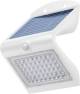 Goobay LED-Solar-Wandleuchte mit Bewegungsmelder, 4 W, weiß - neutralweiß (4000 K), nicht dimmbar, für Außenbereiche (IP65), austauschbarer Akku