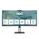 AOC 86.0cm (86,4 cm ( 34 inch )) CU34V5CW/BK 21:09 HDMI+DP+USB-C Cur.WebC retail
