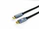 Equip Kabel USB-C3.2->C Gen2 4K PD100W St/St 2.00m schwarz