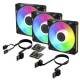 ARCTIC Lüfter BioniX P14 A-RGB - 14 cm - 3er Pack