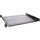 InLine® 48,3 cm ( 19 Zoll ) Fachboden, 350mm, 50kg, 1HE, RAL 9005 schwarz