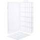 InLine® Kleinteilebox, 18 Fächer, Abmessungen: 207x110x27mm, transparent