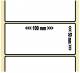 OEM-Factory Etiketten - Transfer 100 x 50mm, perm., PF, K40