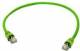 Telegärtner L00000A0149 Tele Gaertner CAT7 patch cable, 1.0m, green, 500MHz, S-STP (S / FT