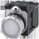 Siemens 3SU11560AB601BA0 Drucktaster bel. 22 mm rund blau Knopf 1S AC 230 V