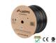 Lanberg LCU6-30CU-0305-BK outdoor cable CAT.6 UTP 305 m Fluke black