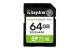 KINGSTON 64GB SDXC Canvas Select Plus Gen3 100MB/s C10 UHS-I U1 V10