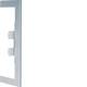 Hager BRS65210WBVERZ Wall mounting plate steel sheet 68x210 mm OT 120 mm galvanized