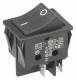 Bachmann 924.095 rocker switch s/s series 3652 2-pole off switch, unlit