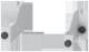 Siemens 8GK99101KK81 8GK9910-1KK81 ALPHA 630 DIN-Halter für Hutschiene 1 Satz = 20 Träger