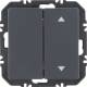 Berker 24126386 Wandsendermodul Enocean mit Wippe 2fach einseitig mit Symbol Pfeile Q.x
